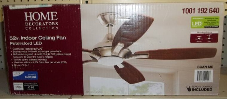 lot 332 image: Ceiling Fan