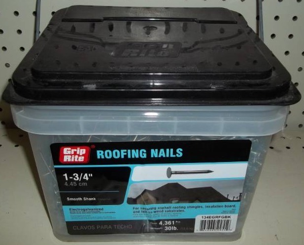 lot 338 image: Roofing Nails