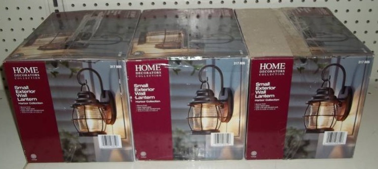 lot 342 image: Wall Lanterns