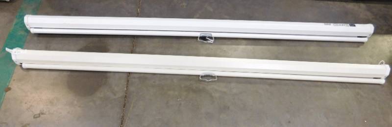 lot 34 image: 2 - 6 Projector Screens
