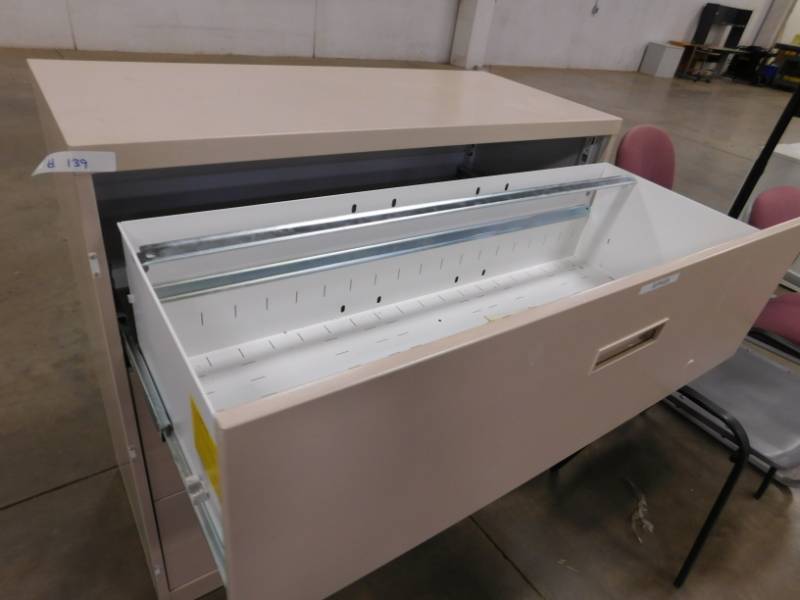 lot 139 image: Laterial File Cabinet - 42(w) x 41(h) x 18(d)