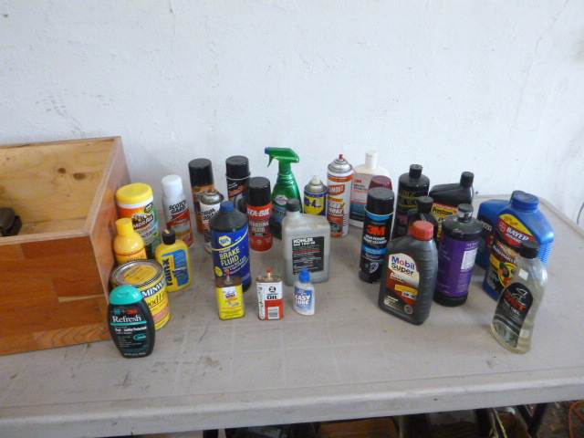 lot 63 image: Miscellaneous Garage Liquids