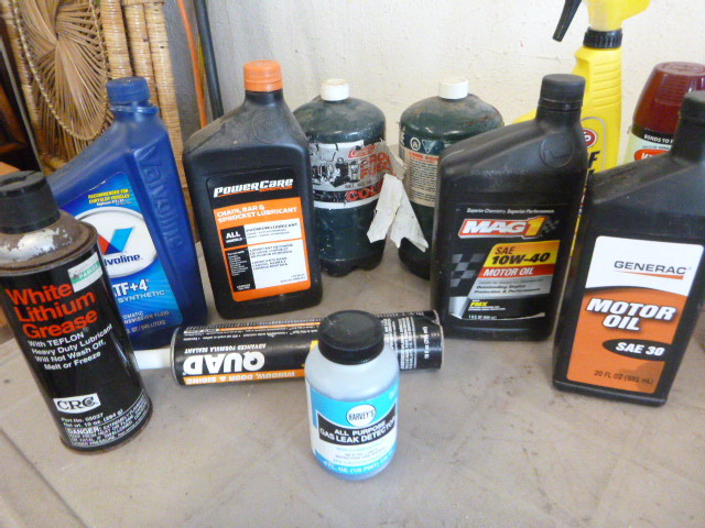 lot 74 image: Miscellaneous Garage Liquids