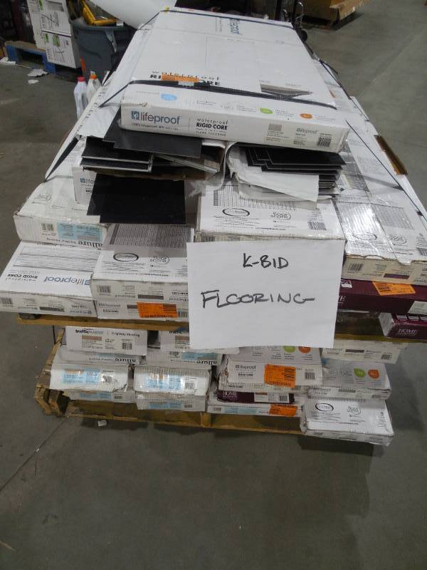 lot 6 image: WHOLESALE PALLET LOT OF  FLOORING