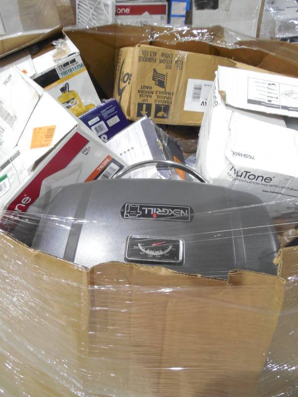 lot 9 image: WHOLESALE PALLET LOT OF GENERAL MERCHANDISE, SMALLS- TOOLS,HARDWARE ITEMS