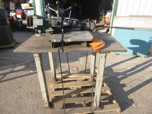lot 5 image: Drill Press with Table