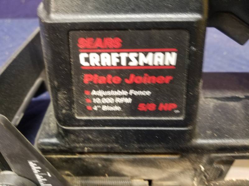 Craftsman Plate Joiner