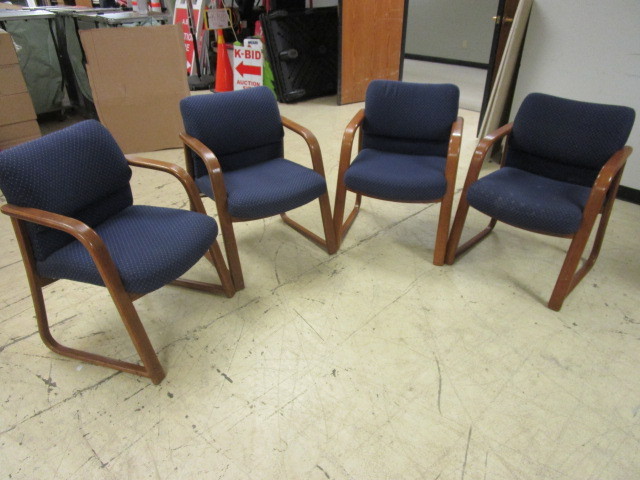 lot 410 image: HON COMPANY GUEST ARMCHAIRS