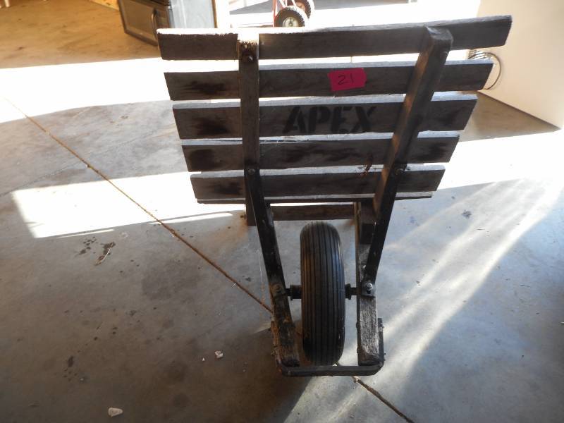 lot 21 image: Brick Wheelbarrow