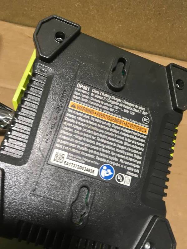 40-Volt Lithium-Ion Charger- good condition