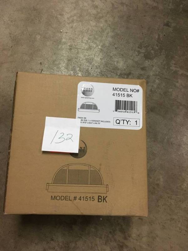 lot 132 image: Trans Globe 41515 BK Aria 10 Bulkhead- not used