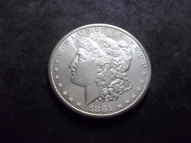 1881 S Morgan Silver Dollar