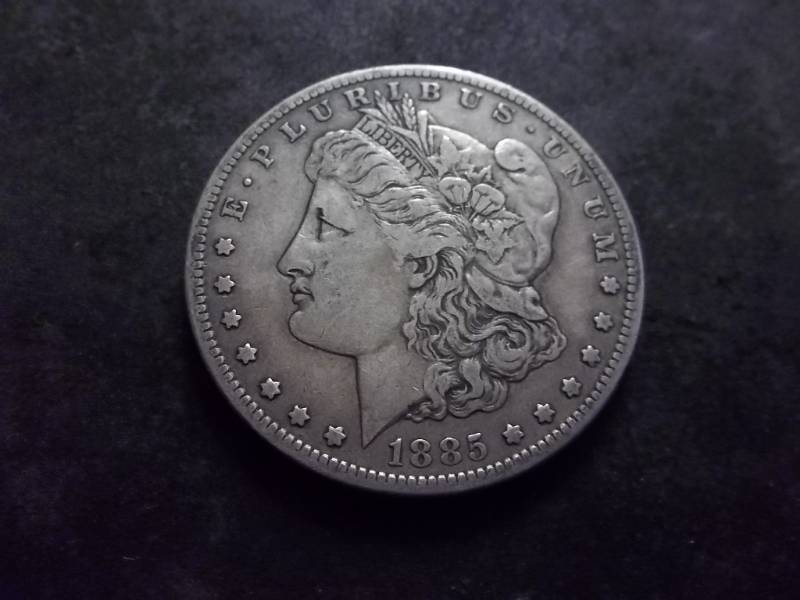 1885 S Morgan Silver Dollar