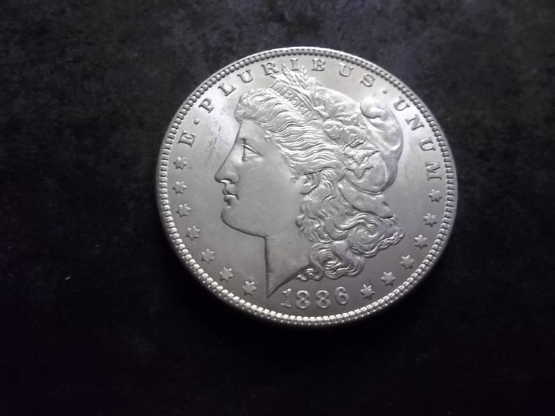 1886 Morgan Silver Dollar