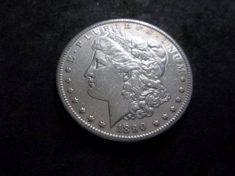 1890 S  Morgan Silver Dollar