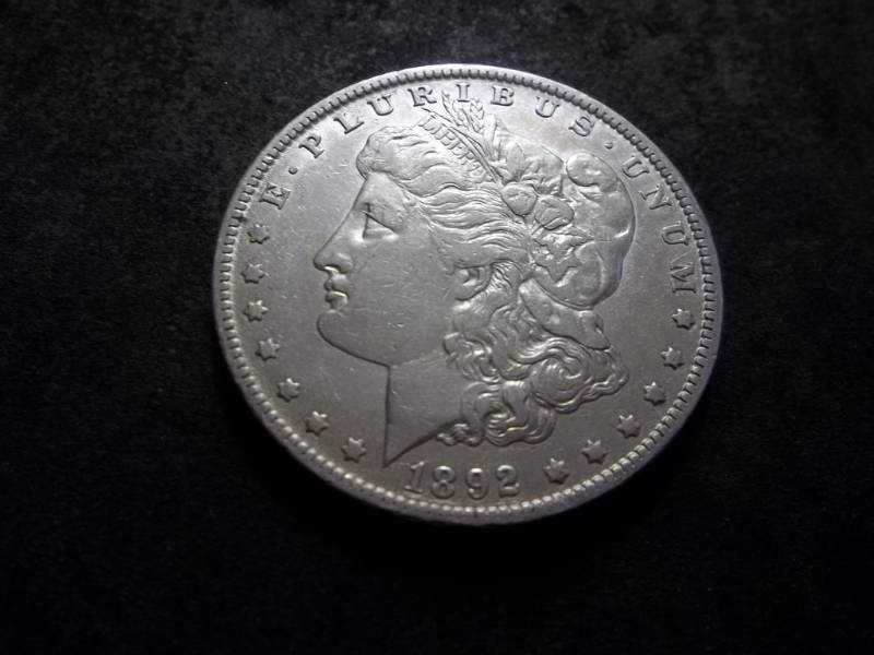 1892 O Morgan Silver Dollar