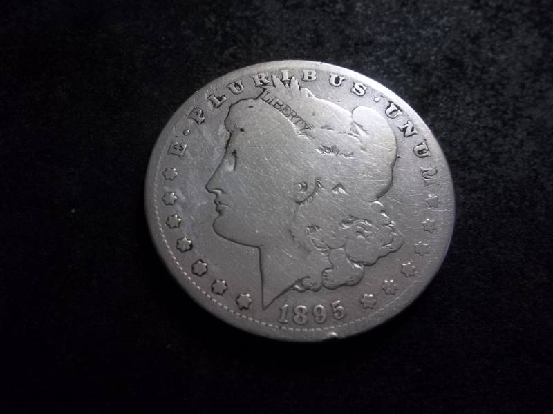 1895 S Morgan Silver Dollar