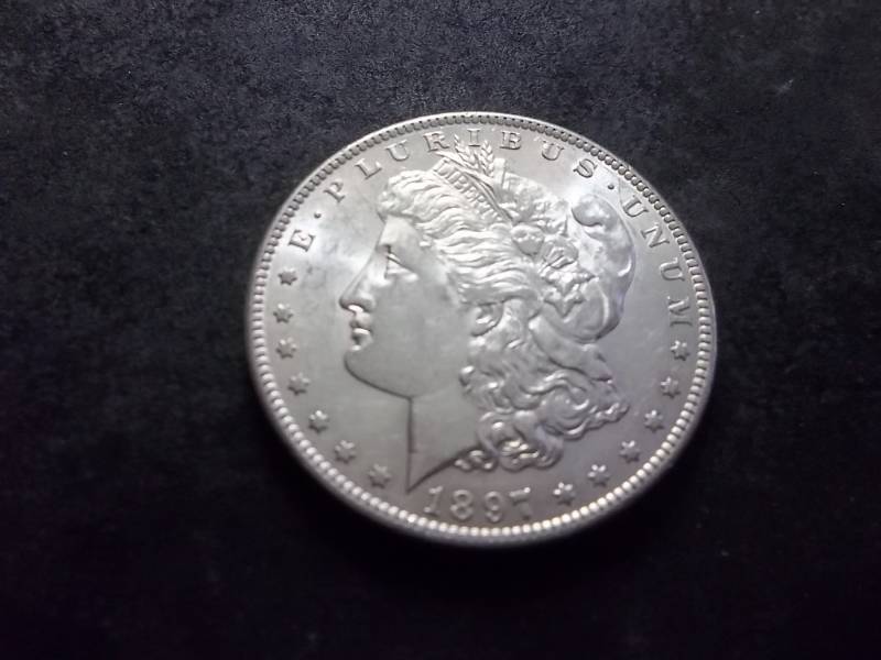 1897 S Morgan Silver Dollar