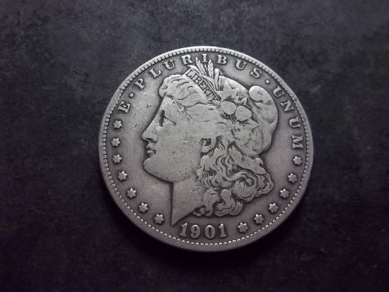 1901 S Morgan Silver Dollar