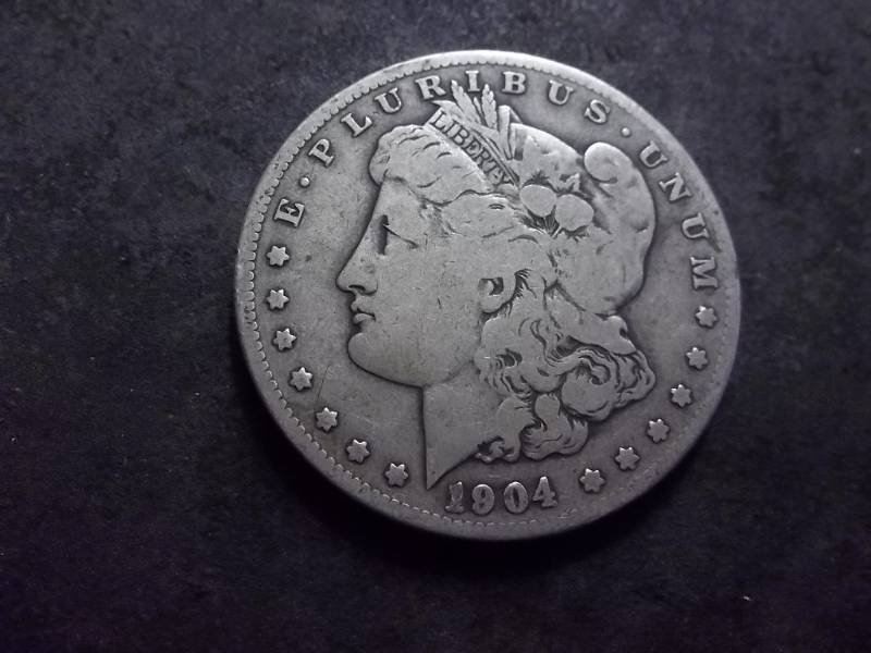 1904 S Morgan Silver Dollar