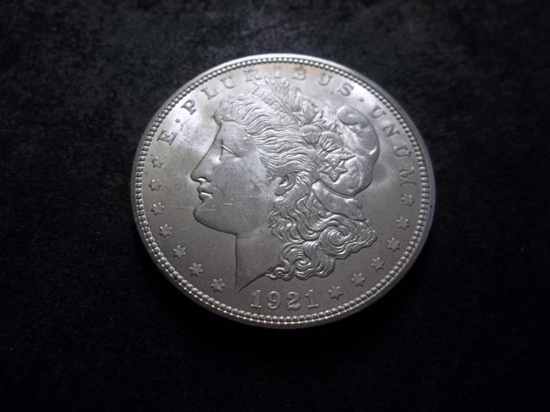 1921 D Morgan Silver Dollar