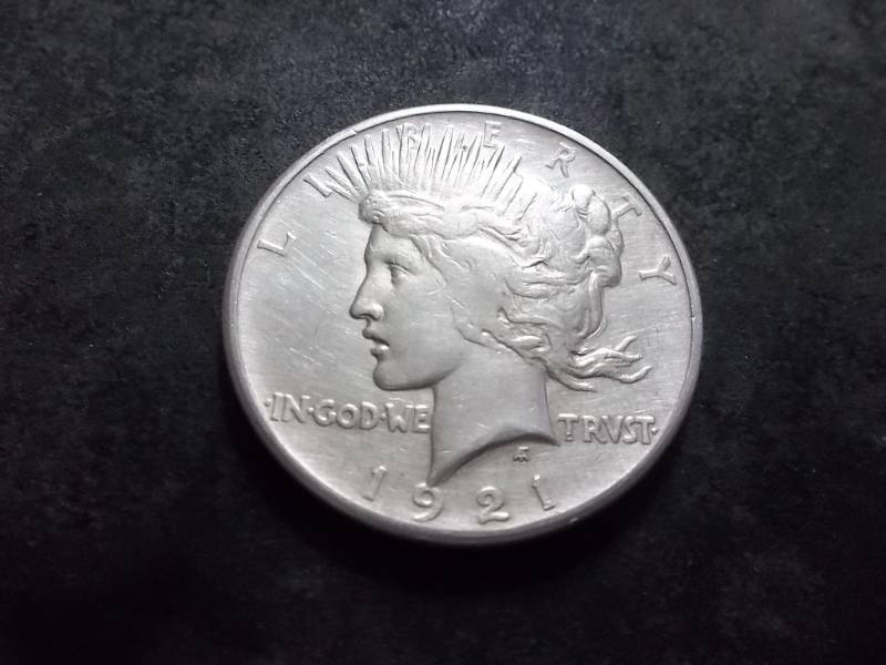 1921 Peace Silver Dollar
