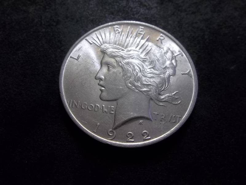 1922  Silver Peace Dollar