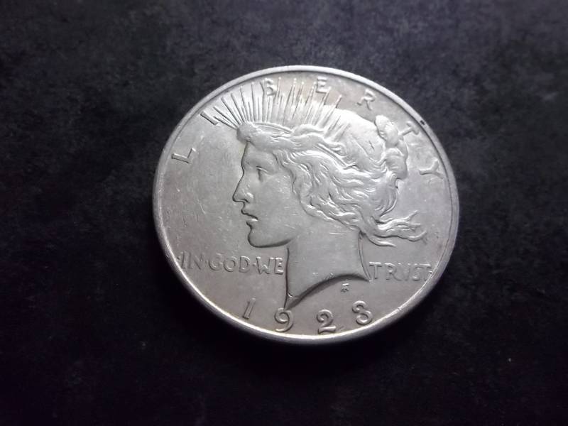 1923 D Peace Silver Dollar
