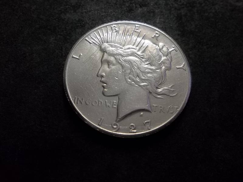 1927 Peace Silver Dollar
