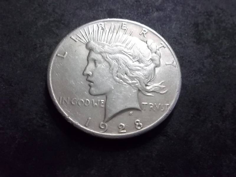 1928 Silver Peace Dollar