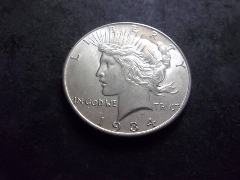 1934 Silver Peace Dollar