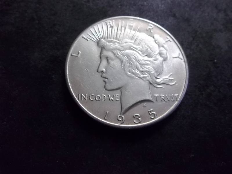 1935 Peace Silver Dollar