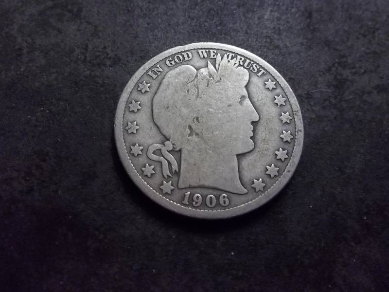 1906 Barber Half Dollar