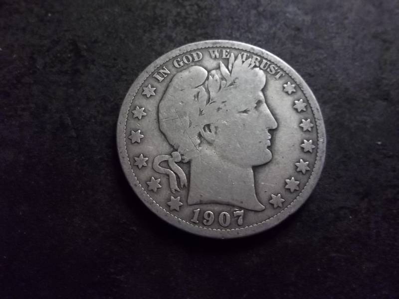 1907 Barber Half Dollar
