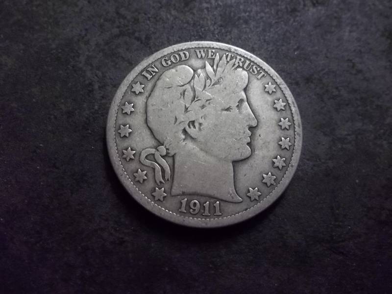 1911 Barber Half Dollar