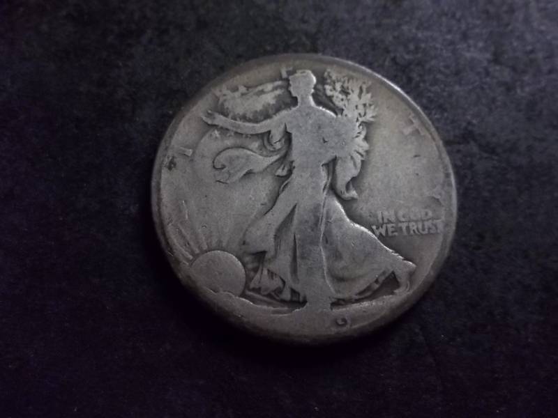 1919 D Walker Half Dollar