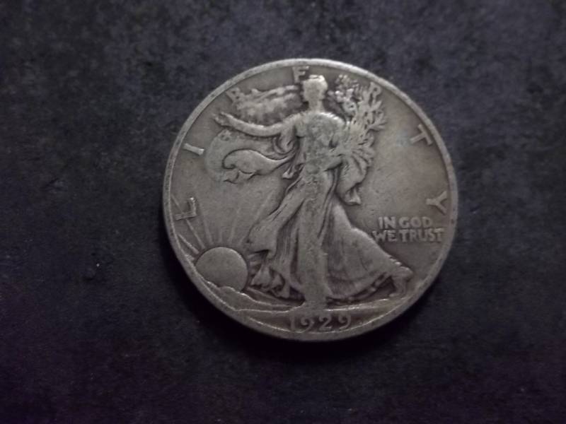 1929 S Walker Half Dollar