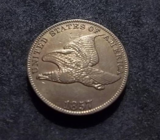1857 Flying Eagle Cent