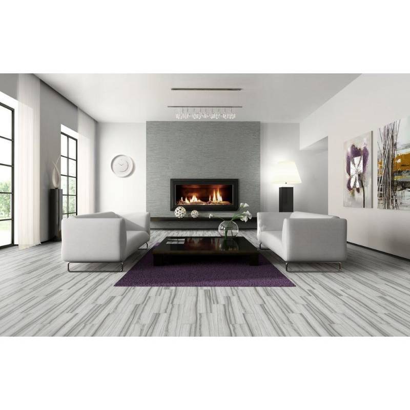 lot 4 image: 16 Cases of VitaElegante Grigio 12 in. x 24 in. Porcelain Floor and Wall Tile (15.6 sq. ft.  case)