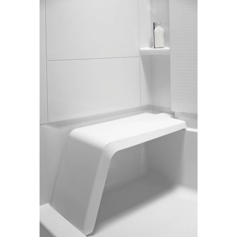lot 54 image: STERLING Accord 36 in. x 60 in. Single Threshold Shower Base in White