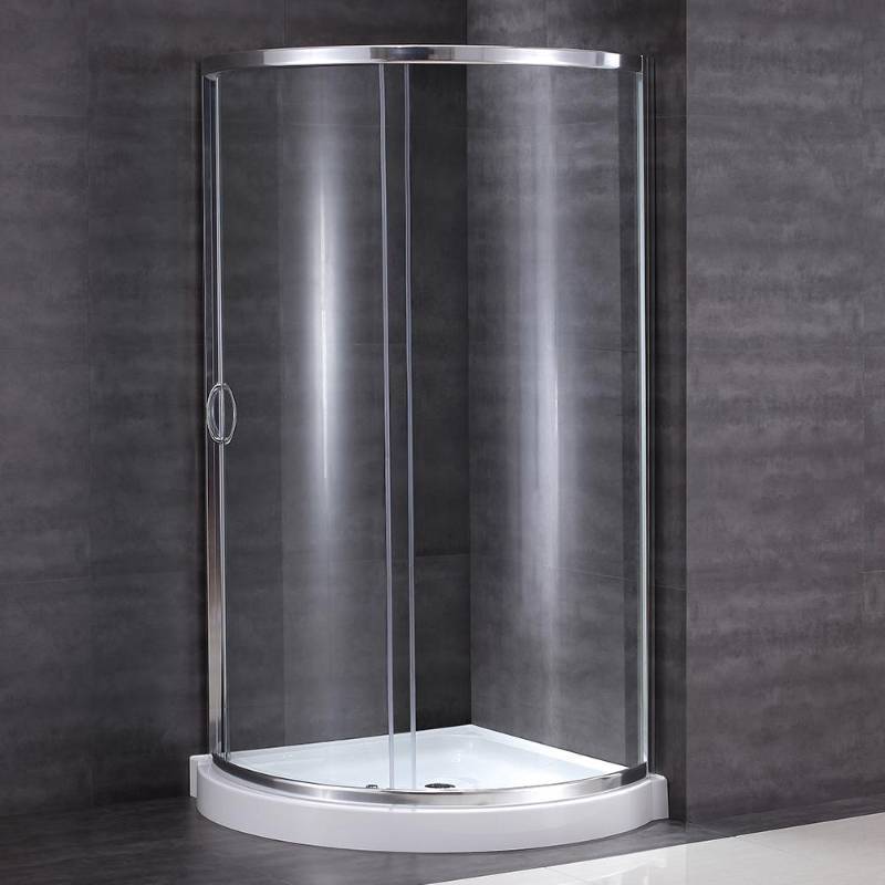 lot 72 image: Ove Breeze 34 in. x 34 in. Single Threshold Shower Base in White - Shower Base in White