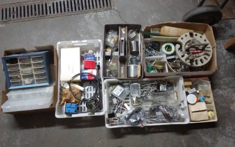 lot 32 image: Large Lot Of Assorted Hardware & Organizers