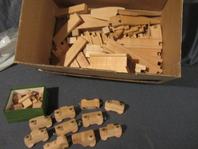 lot 11 image: Wooden Train Set
