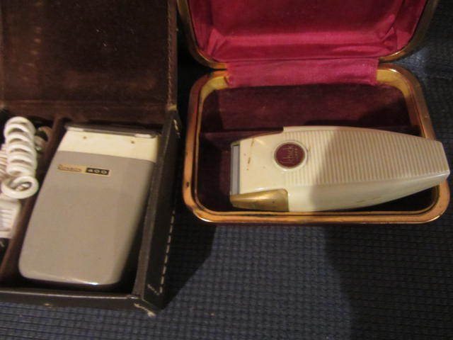 lot 97 image: Vintage Electric Razors