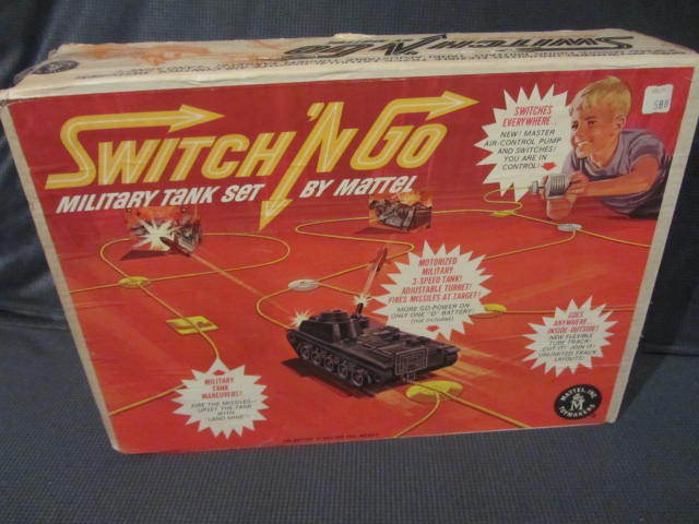 lot 124 image: Switch & Go Tank Set, Launcher