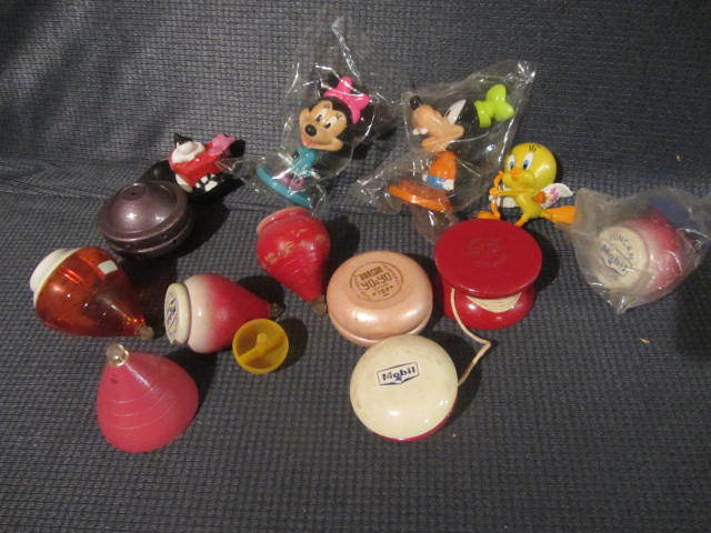 lot 127 image: Spin Tops & Yoyos