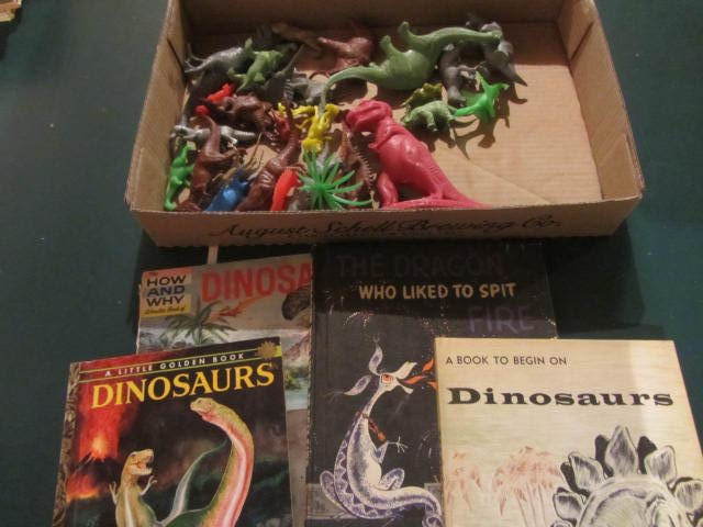 lot 128 image: Dinosaurs, Book