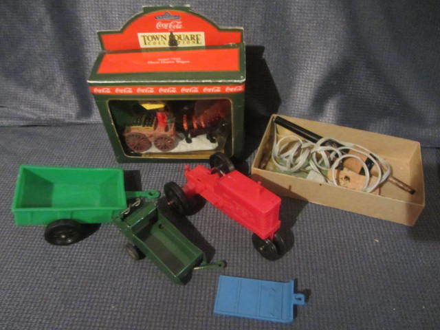 lot 143 image: Coca Cola, Plastic Toys, Wood Burning Iron