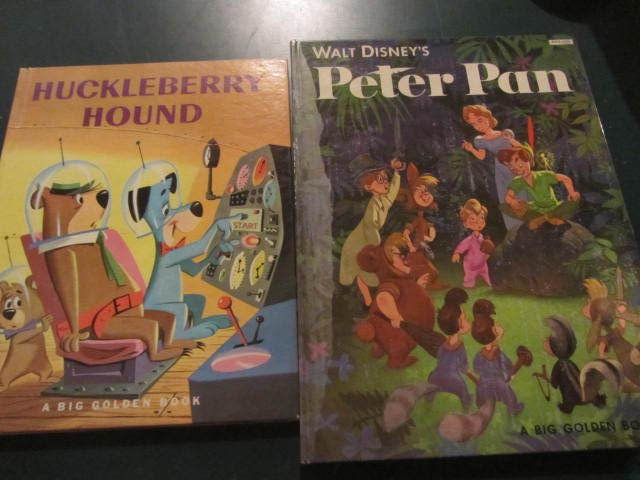 lot 156 image: Vintage Disney - Big Golden Books