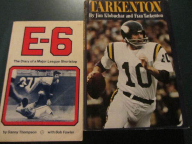 lot 168 image: Tarkenton & E-6 Books